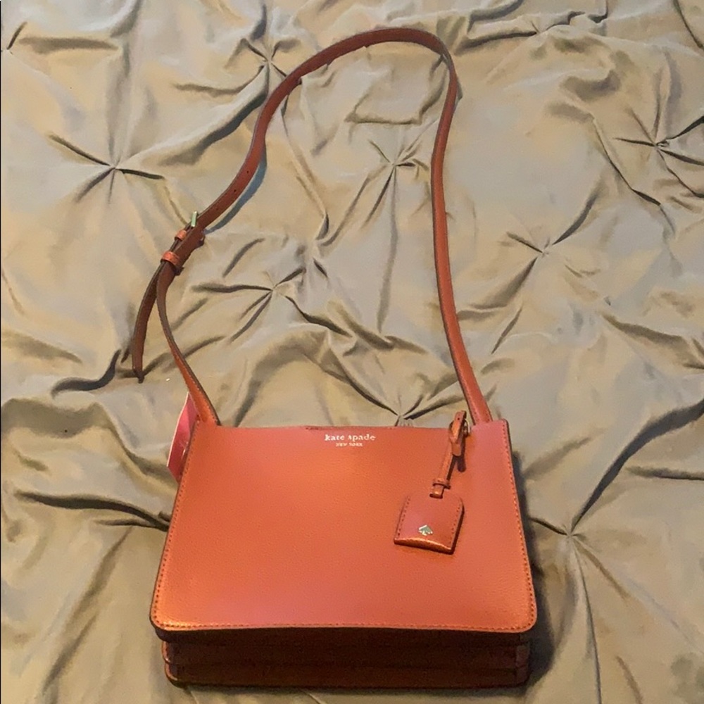Kate spade maroon crossbody bag